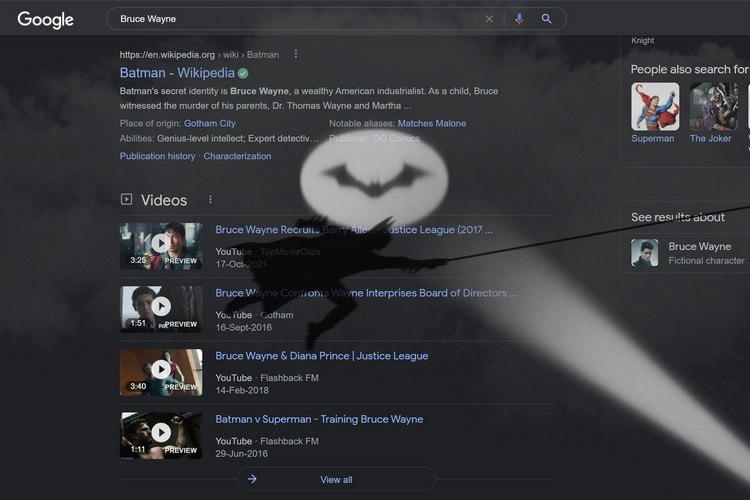 Google Search Has a Batman Easter Egg; See How It Works!